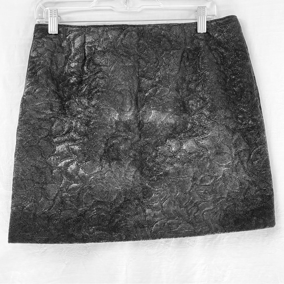 C&C California Womens Mini Skirt Size Small Floral Embroidered Goth Y2K Party - Picture 4 of 10